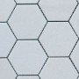 Thassos White  Marble Hexagon Honed Mosaic 3 inch 
